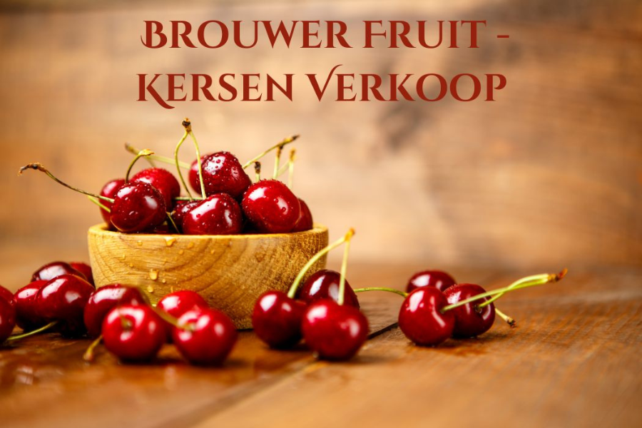 brouwer fruit - kersen verkoop