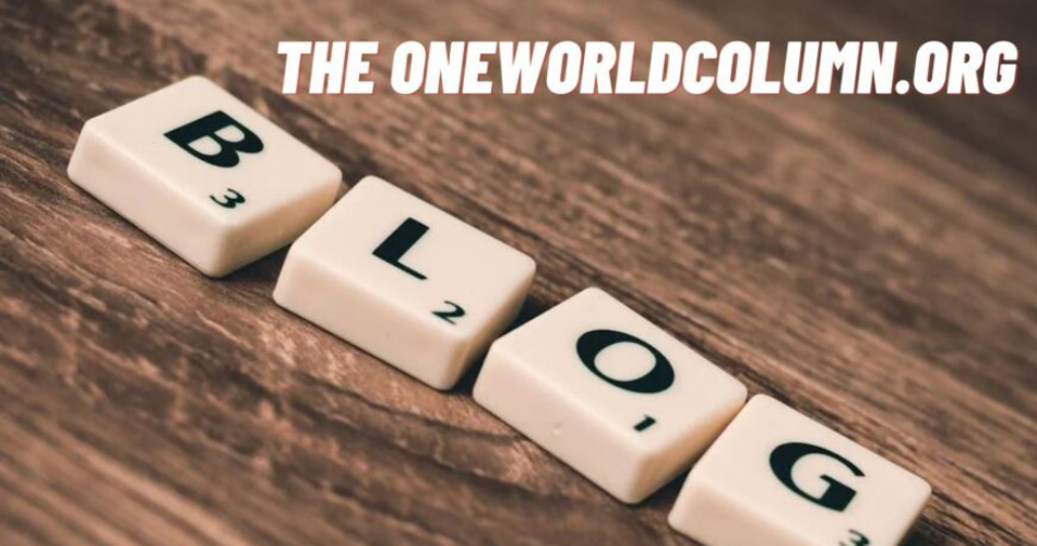 a oneworldcolumn.org blog