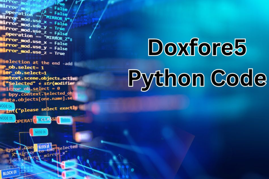 doxfore5 python code